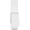 Ekena Millwork Bellingham Architectural Grade PVC Gable Bracket, 48"W x 14"H x 4"D x 4"F, 7/12 Pitch GBP048X14X0404BEL00 - alternate 2